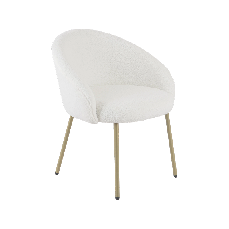 Sillón Bouclé moderno Silla de comedor