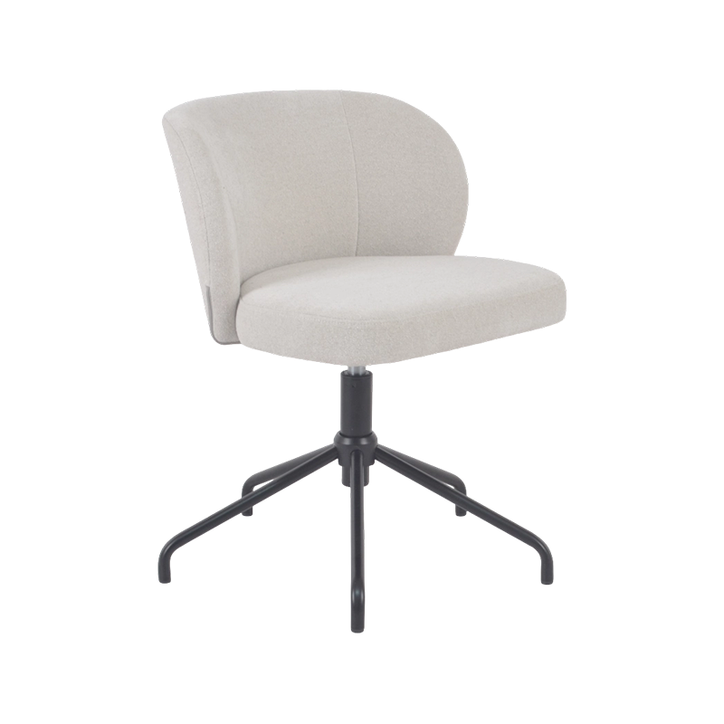 Silla de comedor giratoria minimalista
