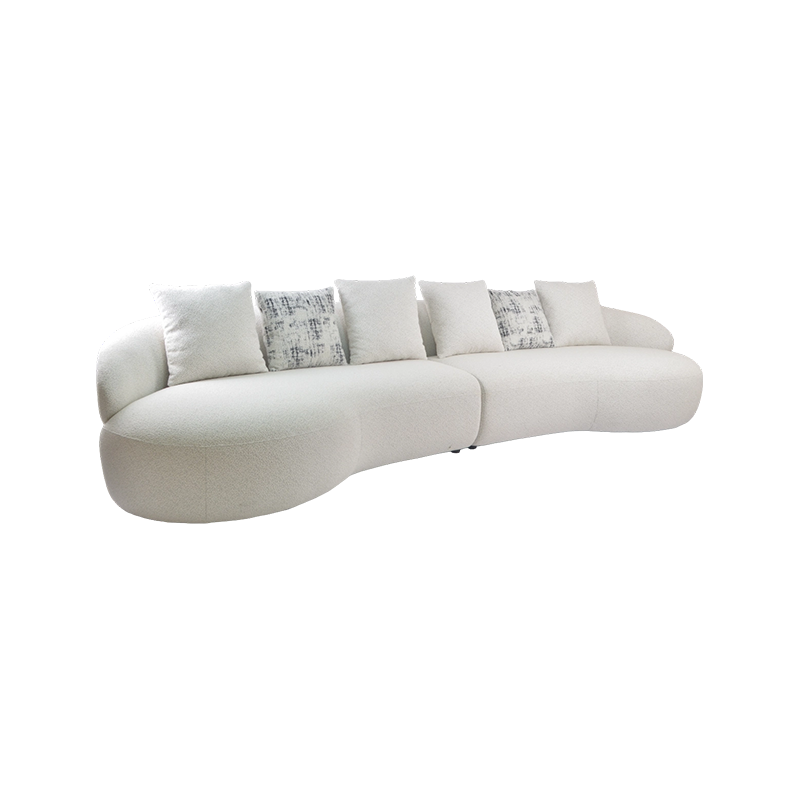 Sofá modular grande de doble tela 