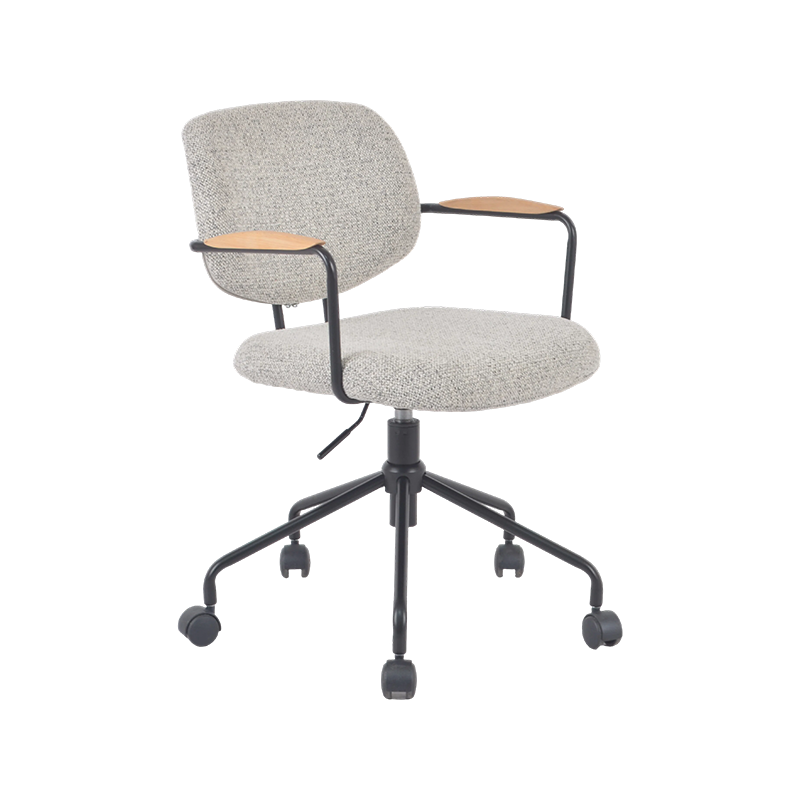Silla de oficina giratoria industrial retro