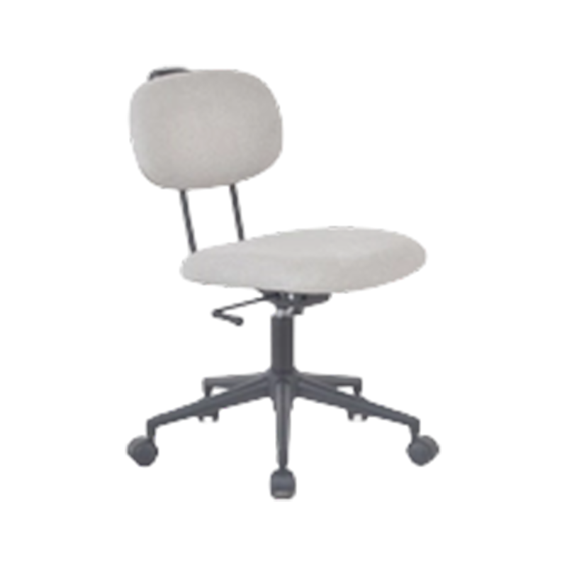 Silla para el hogar con inclinación y bloqueo de estructura estrecha y asiento profundo para escritorios compactos