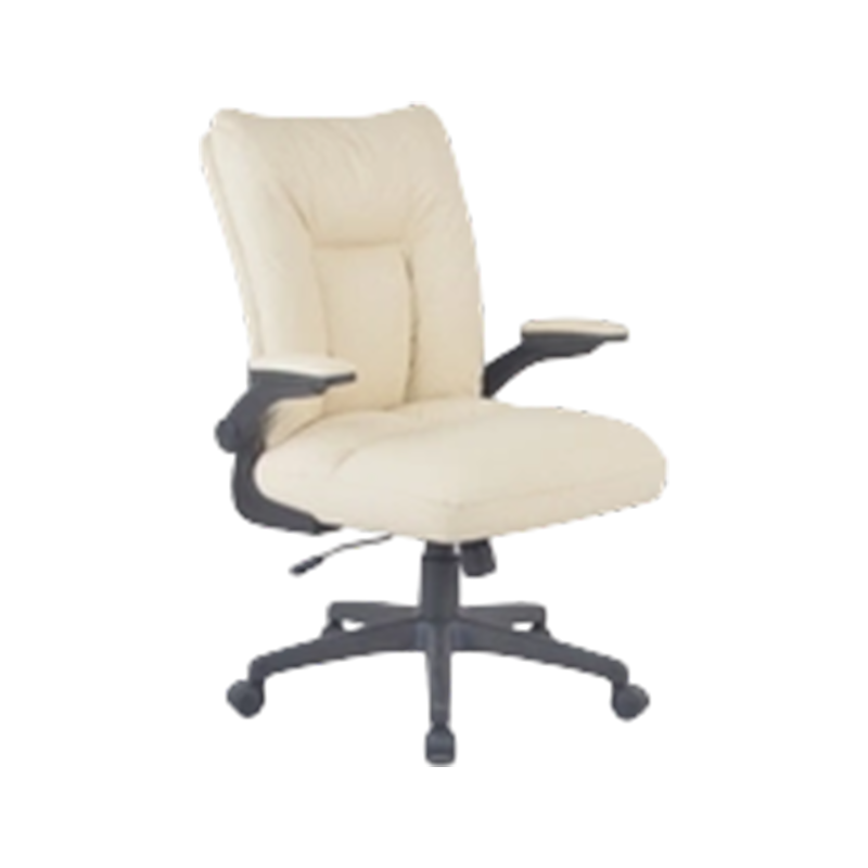 Silla de PU de asiento ancho resistente a rayones con base de nailon desmontable de una sola pierna