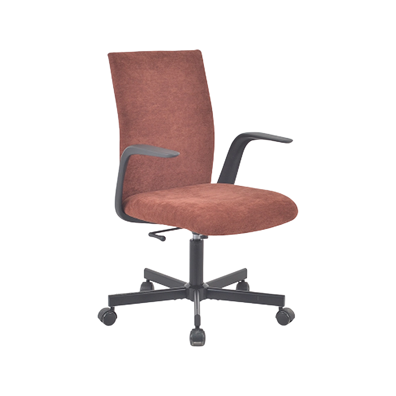 Silla de bloqueo para el hogar con brazo de PP inclinable y base de acero KD y rango de altura extendido